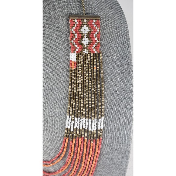 Vintage Native American Multi Strand Necklace - Picture 3 of 10